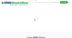 Desktop Screenshot of mbsquoteline.com